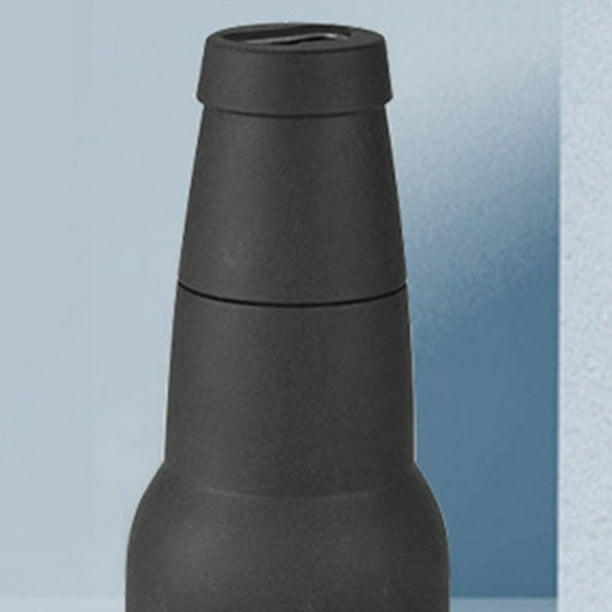 Enfriador De Cerveza Para Botellas O Latas Con Destapador Malubero Color  Negro