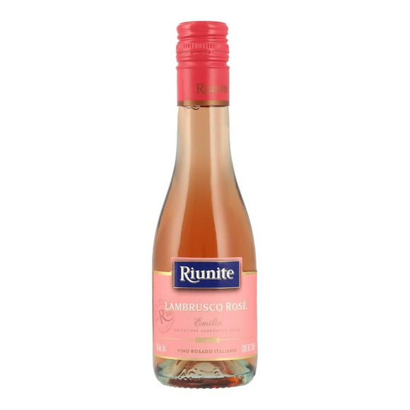 vino rosado riunite lambrusco rose 187 ml riunite lambrusco rose