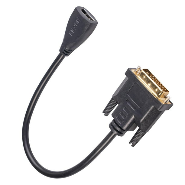 Cable VGA a HDMI, 1080P VGA a HDMI Cable adaptador para proyector de  monitor de computadora portátil, 5.9 ft/5.9 pies de repuesto de cable  convertidor