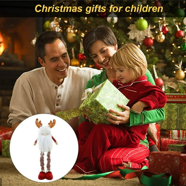 Boneco de Papai Noel em Pé com Guirlanda Rosto de Elfo 75cm em Promoção na  Americanas