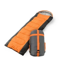  C/H - Saco de dormir de invierno de 0 grados para adultos que  acampa - Rango de temperatura (32.0 °F ~ -22.0 °F) portátil impermeable saco  de compresión- bolsas de dormir