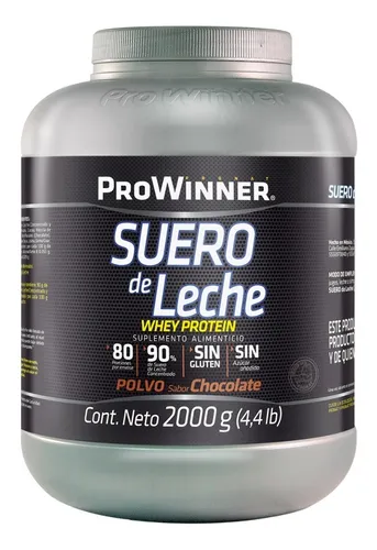 Suplemento Suero De Leche Polvo Sabor Chocolate (2 Kg) ProWinner PW-783 ...