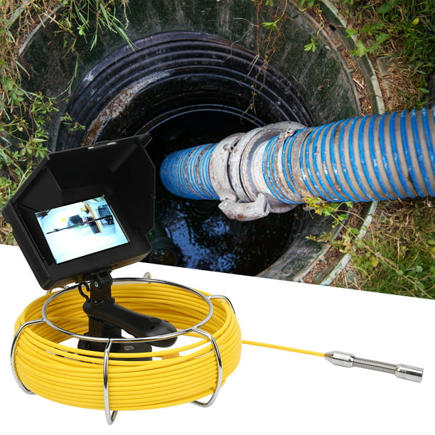 Endoscopio de alcantarillado cámara de video ABS de 5 pulgadas para  sistemas de vacío de tuberías tuberías de suministro de agua ANGGREK Otros