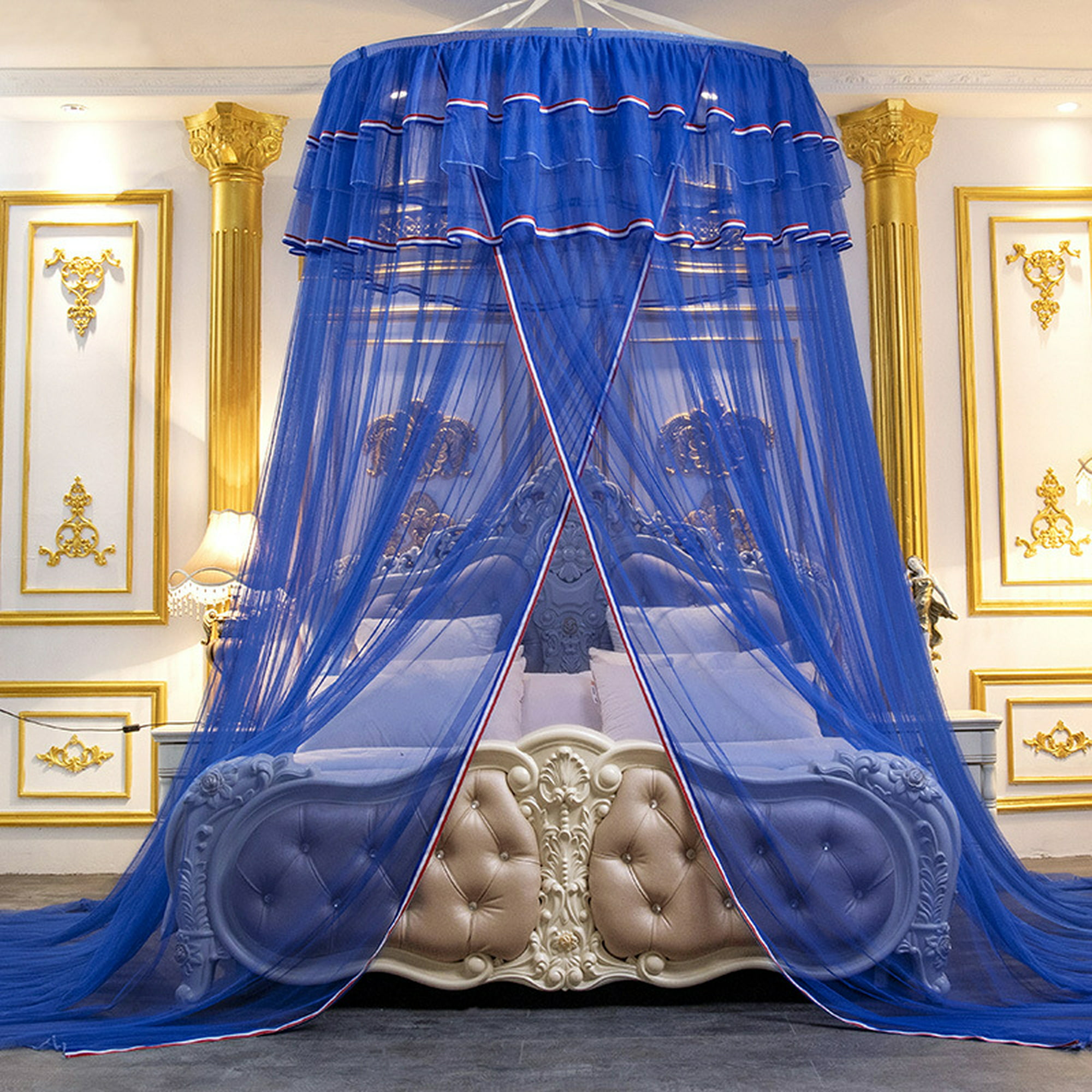 Mengersi - Dosel de cama para niñas, cortinas de cama, toldo de cama de  princesa, regalo de cumpleaños, decoración de habitación de niñas, morado