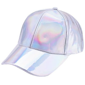 Gorra de béisbol de piel sintética: gorra deportiva con purpurina, gorra deportiva, gorra de rendimiento, gorra para el sol