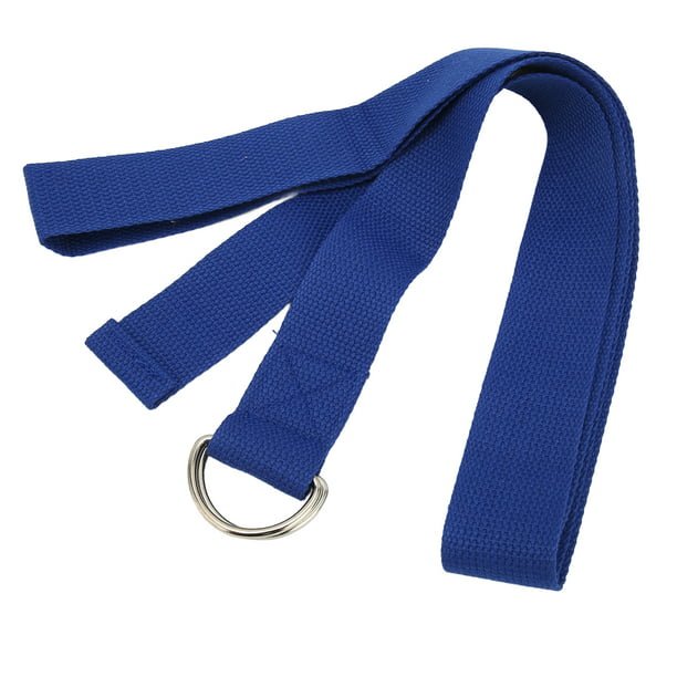 Cinturón de yoga. Color azul