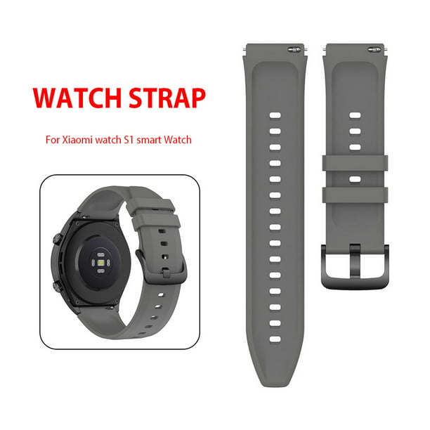 Correa de repuesto para Xiaomi Mi Watch, correa de silicona para Mi Watch  Color 2, correa de reloj para Xiaomi Watch s1/s1 Active Strap Casa Fiesta