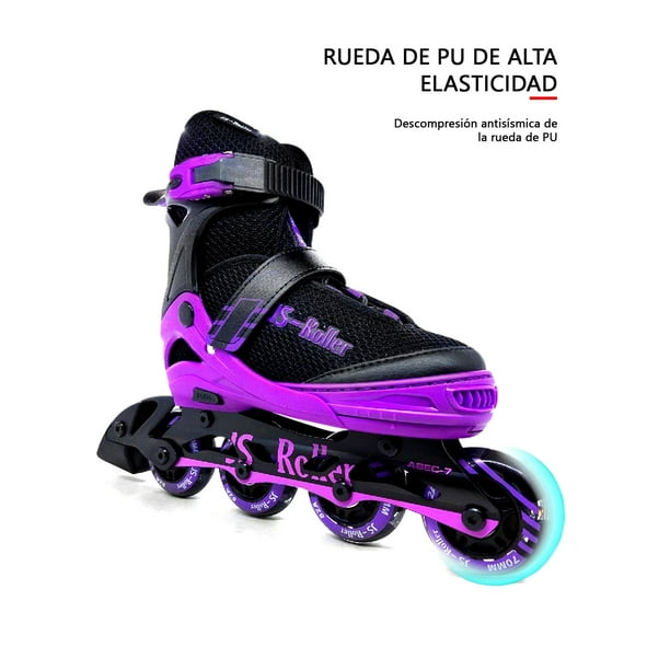 Par de Patines en Linea Talla Mediana Altera Ajustables