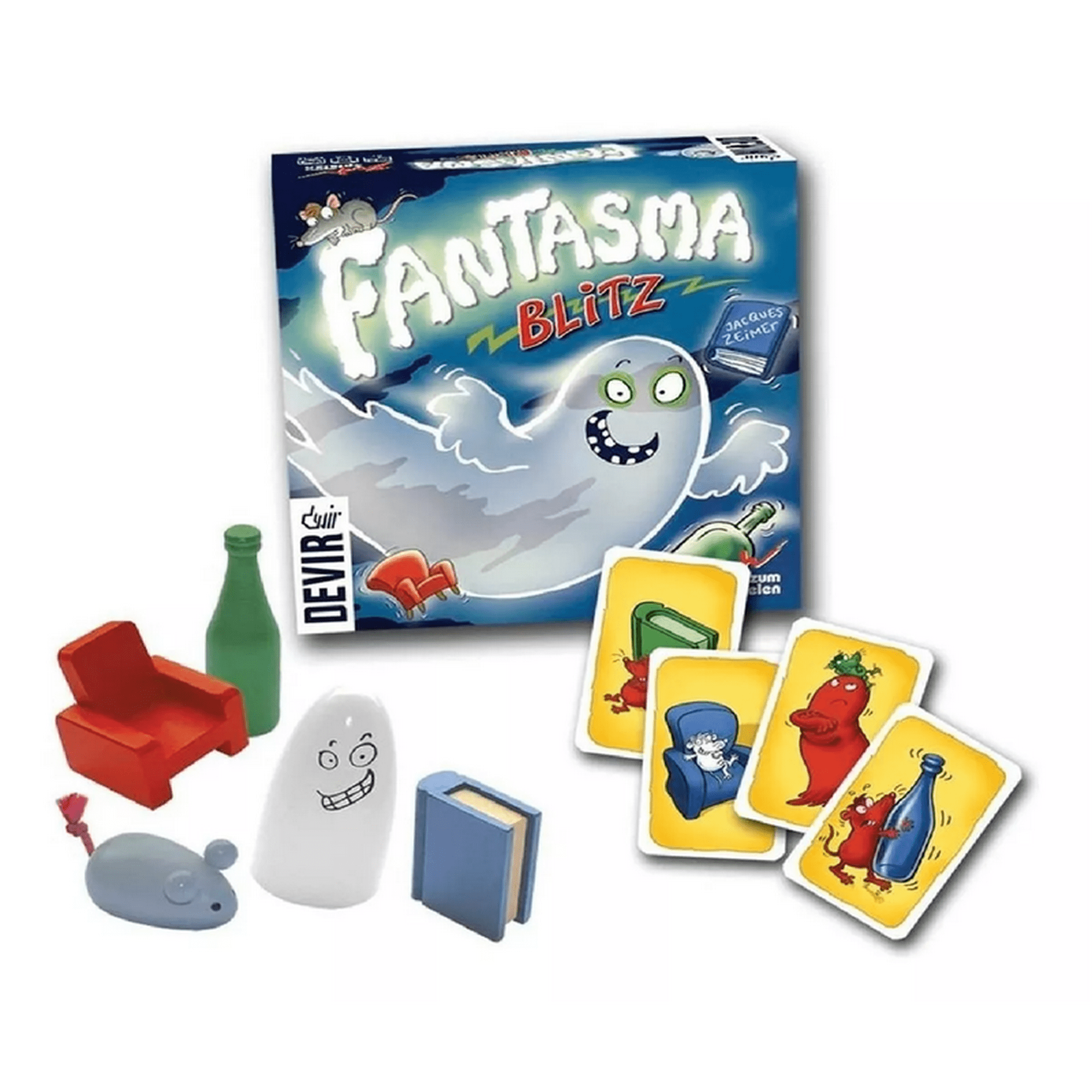 Juego de mesa devir fantasma blitz 2 a 8 jugadores
