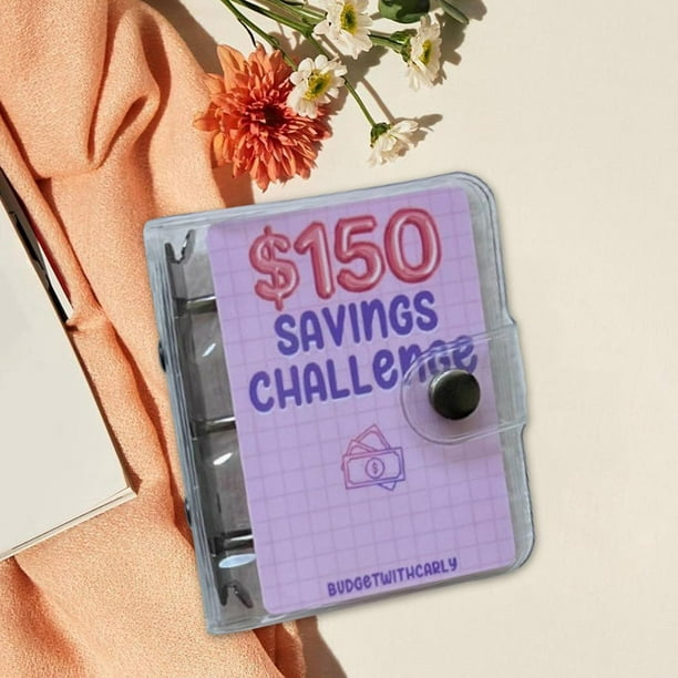 Carpeta de desafío de ahorro de dinero de PVC $1000, sobre en efectivo,  billetera, planificadores, organizador de dinero – Los mejores productos en  la tienda online Joom Geek