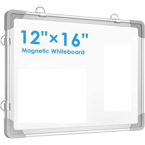 Pizarra magnética de borrado en seco para niños, pizarra blanca de 9 x 12  pulgadas, incluye pizarra blanca para niños, escritura y aprendizaje, arte