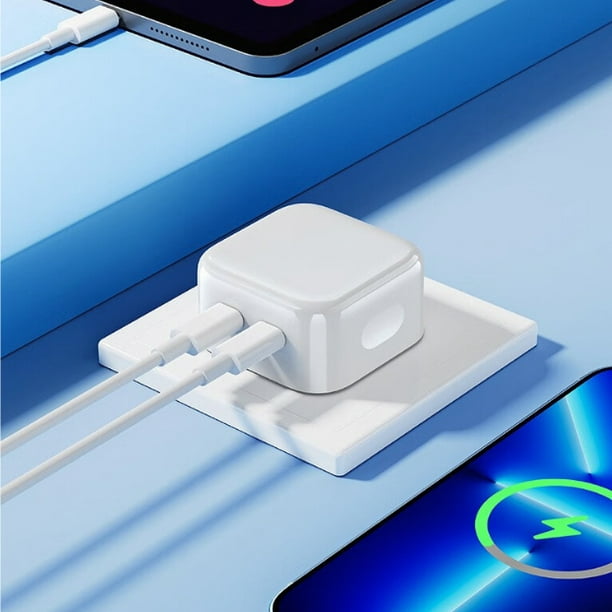 Cable Adaptador de Cargador rápido USB-C tipo C para Apple iPhone