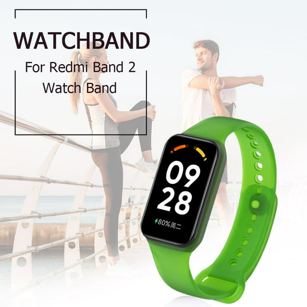 Correa De Silicona Para redmi Smart Band 2 Smartwatch Pulsera De Repuesto  band2 Watch Strap
