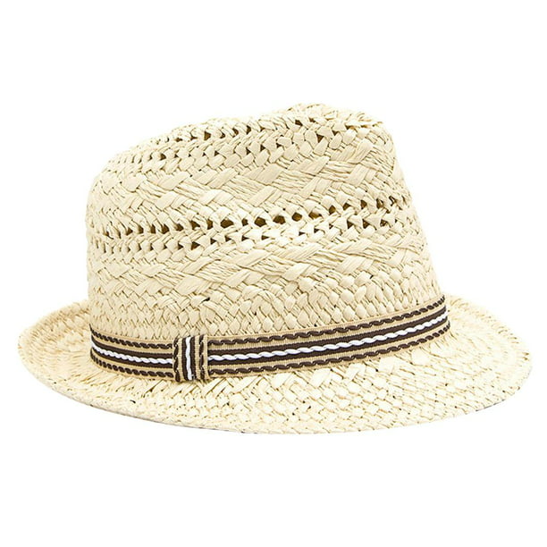 Sombrero para el sol Niños Niñas Sombrero de Fedora Hecho a Británico para de Playa para Niños Magideal Niños Sombrero para el sol Niños Niñas | Walmart en línea