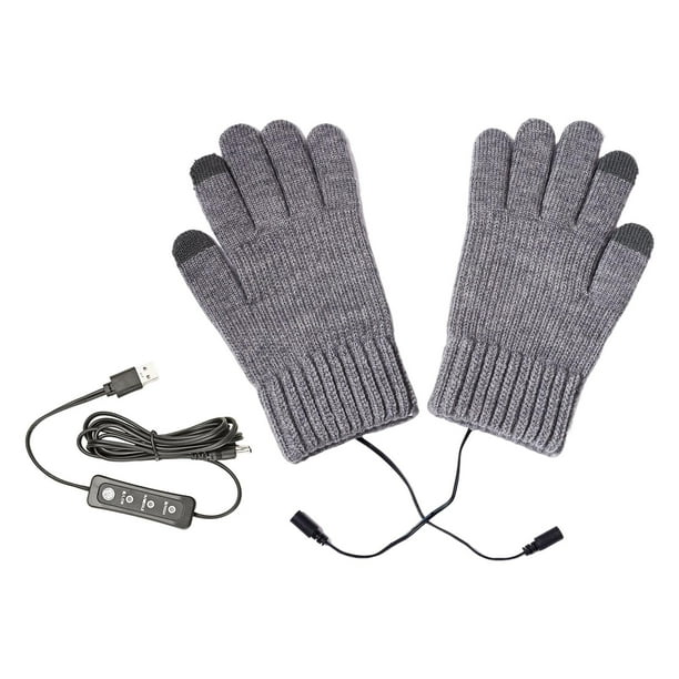 Guantes calefactables para mujer, guantes de moto para esquí y senderismo  con calefacción eléctrica, jinwen Guantes térmicos eléctricos