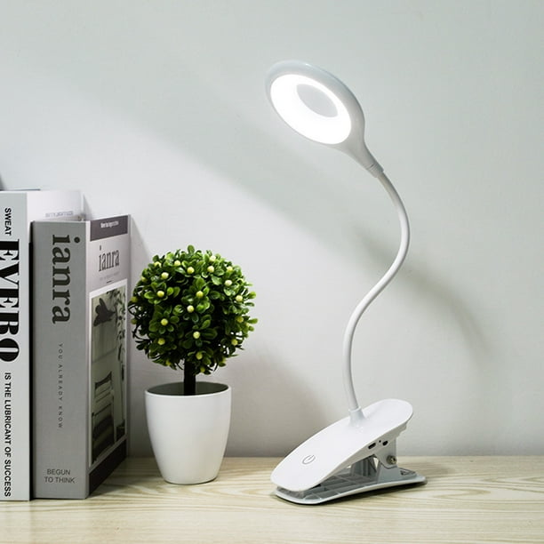 Lupa con luz Led para manualidades, lámpara de escritorio con brazo  ajustable, lente iluminada, 5X - AliExpress