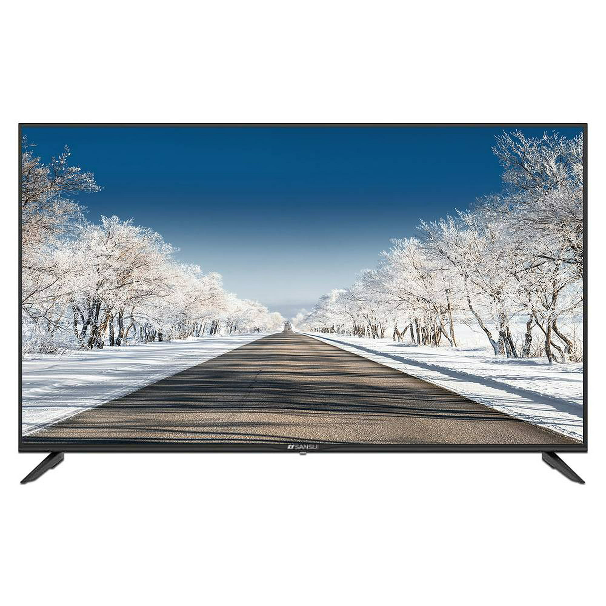 Smart Tv 55 Pulgadas Sansui Smx55f3uad Led Uhd 4k Color Negro