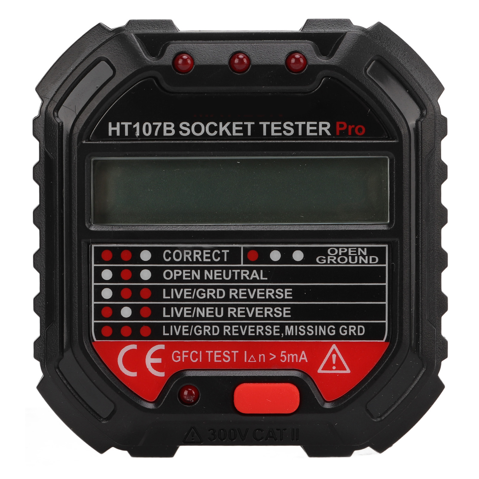 Outlet Tester Withstand Voltage Phase Detector Insulation Design Digital Display Automatic