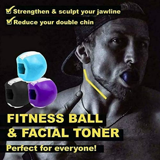 Masajeador Facial de silicona para Fitness, ejercitador de