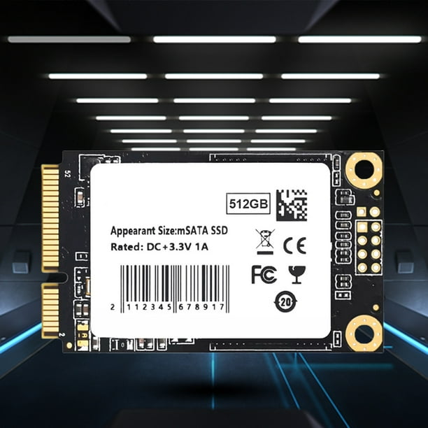 Decepción agudo Punto de exclamación MSATA SSD 520/450 MB/s Disco duro SSD de velocidad de lectura y escritura  para máquina portátil POS Kuymtek Para estrenar | Walmart en línea
