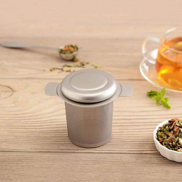 Infusor de té clásico original - taza infusor de té - molde para té de  hojas sueltas de acero inoxidable 18/8 - los mejores infusores de té -  difusor infusor de té 