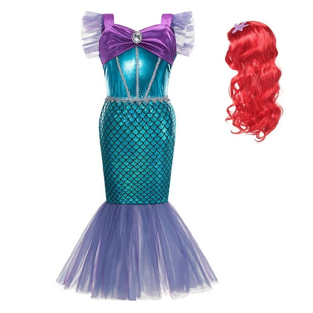 Mermaid Leggings Ladies Fancy Dress Costume