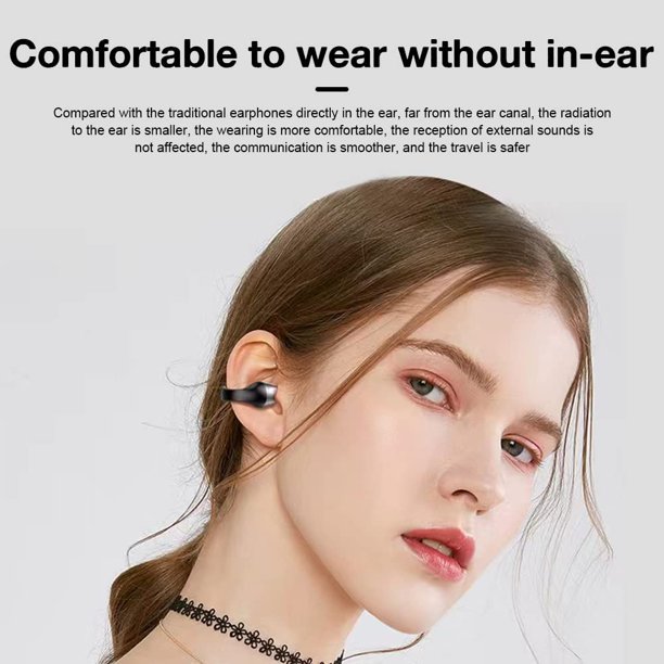 Nuevo auricular de conducción ósea Bluetooth 5,2 Clip en la oreja