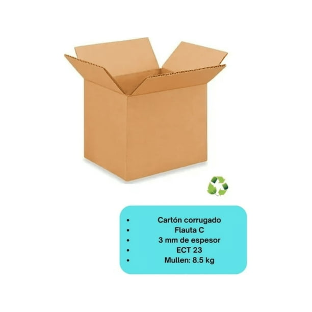 Caja de Cartón para Envíos No.3 50 x 50 x 25 cm