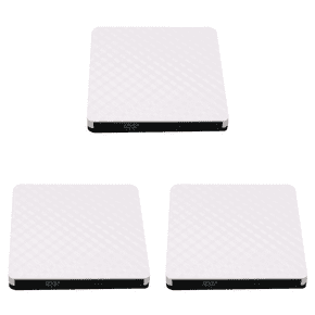 Reproductor de CD DVD USB 3.0 Grabador de transferencia de alta velocidad para tableta Mac Blanco