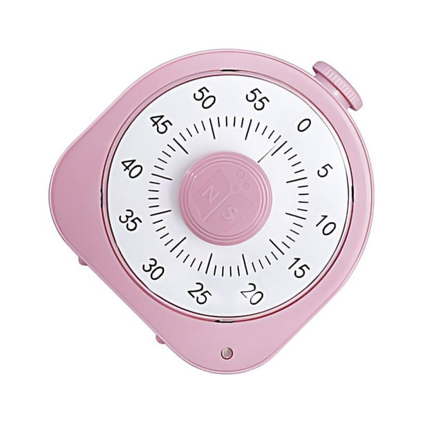 Moyic ABS Timer For Kids Study - Temporizador visual de gestión del tiempo  y aumento de la productividad para niños Timer Study pink Type3 NO3