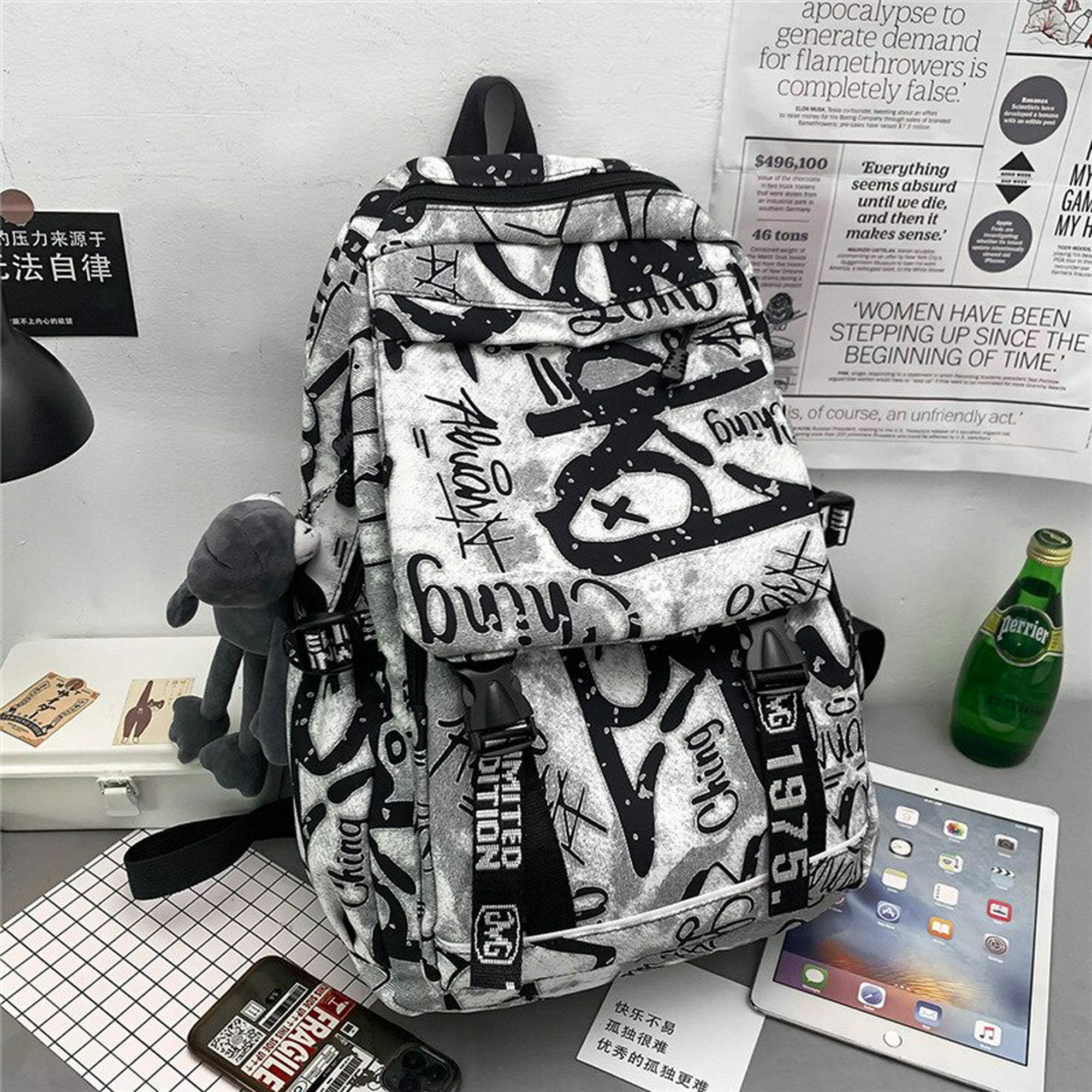 HGHGH Mob Psycho Better Call Reigen School Backpack Lightweight Laptop Bag  Girls Boys : : Fashion