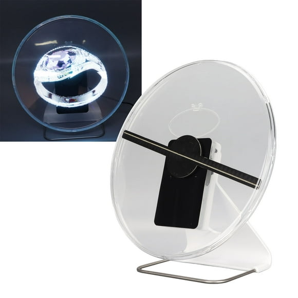 ventilador de holograma 3d 118 pulgadas dc 12v  2a 1200 rpm pantalla de publicidad de proyector de holograma 3d 256 led ventilador holográfico de led 3d ventilador de anggrek