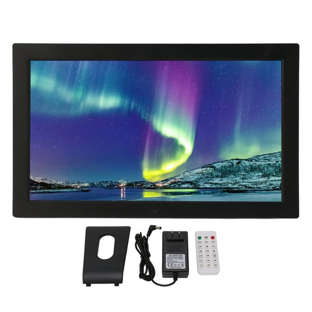 Comparta marco de video, marco digital HD digital HD de 18,5 pulgadas Marco  digital Diseño fácil de usar