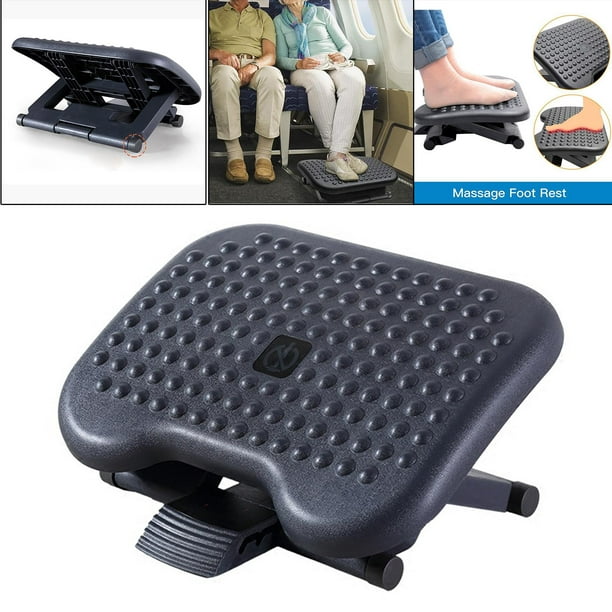 ComfiLife - Reposapiés para colocar debajo del escritorio en el trabajo, de  espuma viscoelástica, con altura ajustable para silla de oficina o de