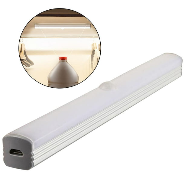 Lámpara LED para debajo de los muebles con sensor, luz ultrafina,  regulable, luz de armario para cocina, detector de movimiento, color blanco  natural 4000 K : : Iluminación