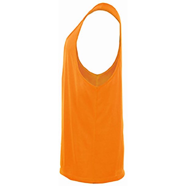 Camiseta Básica Naranja Neón