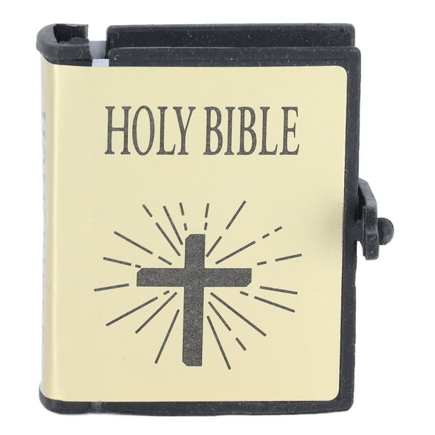 Libro en miniatura, modelos de libros de mini biblias exquisita mano de  obra pequeña para casa de muñecas