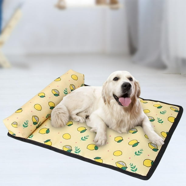 Tapete grande para cama de perro de 42 pulgadas, tapete para cama de perro  y gato, tapete para dormir, lavable, antideslizante, colchoneta para cama