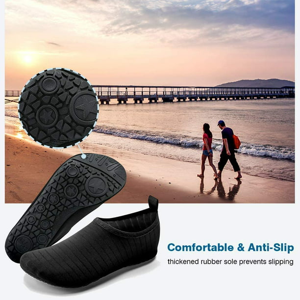 Zapatos De Agua Para Mujeres Calcetines De Agua Para Piscina Playa Secado  Rápido Sin Zapatos Al Aire Libre Para Yoga Y Surf, Moda de Mujer