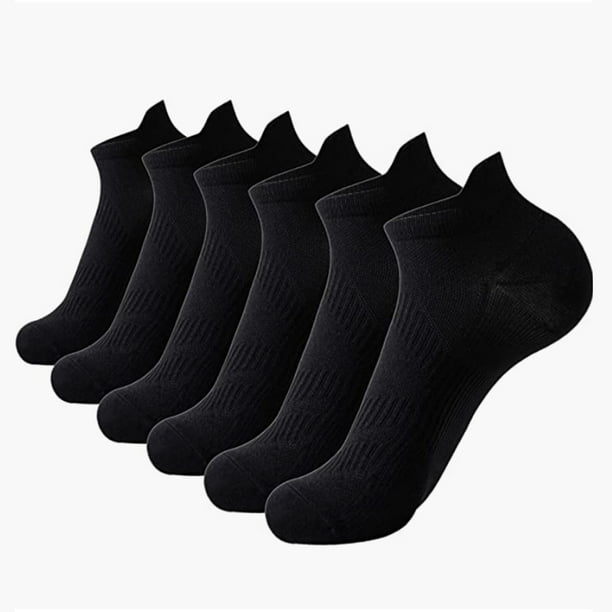 Calcetines Running TFixol Negros (6 Pares) Hombre(EU39-44)