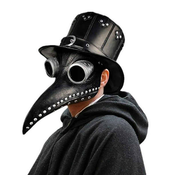 Máscara de doctor de la peste. Máscara de pájaro para doctor de la peste en  color negro -  México