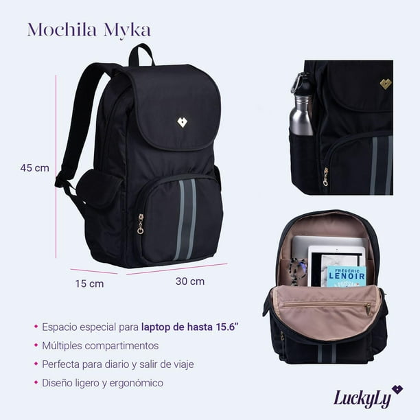 Mochila escolar para adolescentes, mochila para niñas, mochilas estampadas  para mujeres, mochila escolar para estudiantes de secundaria, mochila  grande negra de nailon con flores bonitas Sincero Hogar