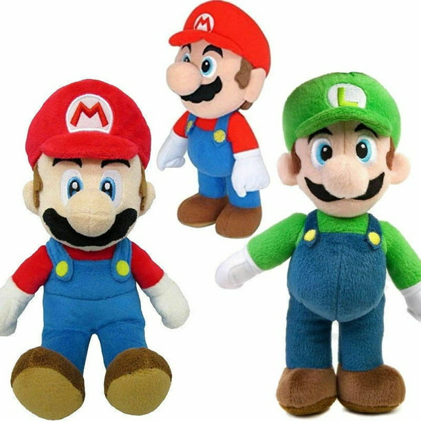 Peluche Mario Bros y Luigi