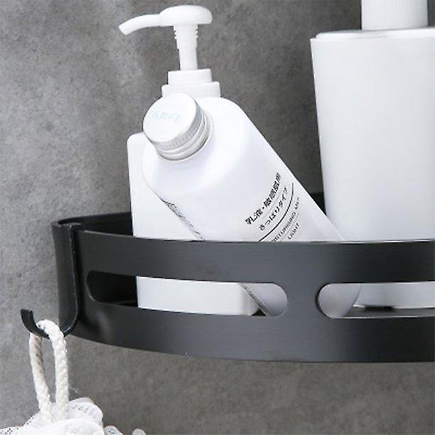 Estante Esquinero Baño Ducha Metal Adhesivo Organizador — Una Ganga