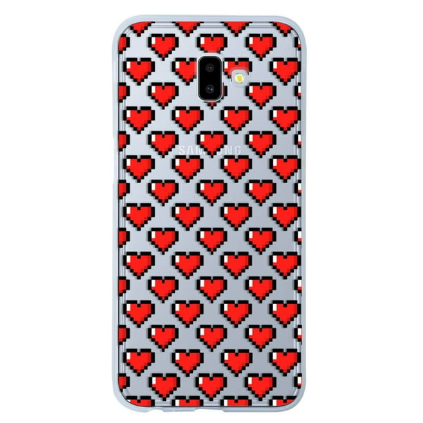 Funda Antigolpes Para iPhone 14 corazones pixel, Uso Rudo, InstaCase  Protector para iPhone 14 antigolpes, Case anticaídas corazones pixel