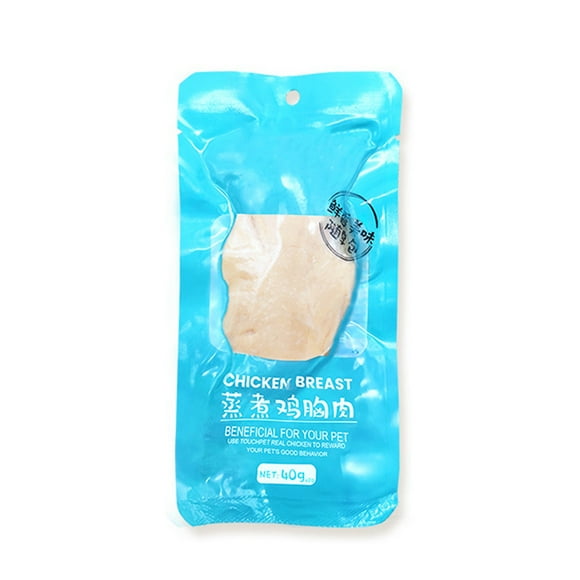 pet boiled chicken breast 40g dog treats whole chicken breast high protein universal cats dogs boiled chicken breast chicken breast chicken anggrek otros