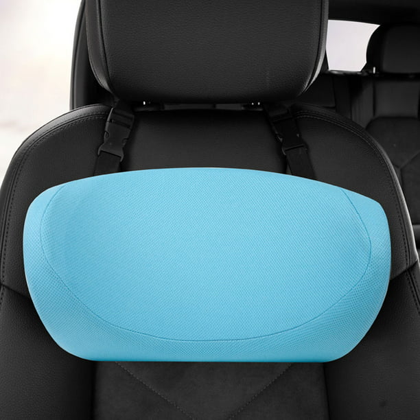 Reposacabezas De Coche Cojín de cuello automático Cojín de cuello de coche  suave y cómodo para niño niño (azul cielo)