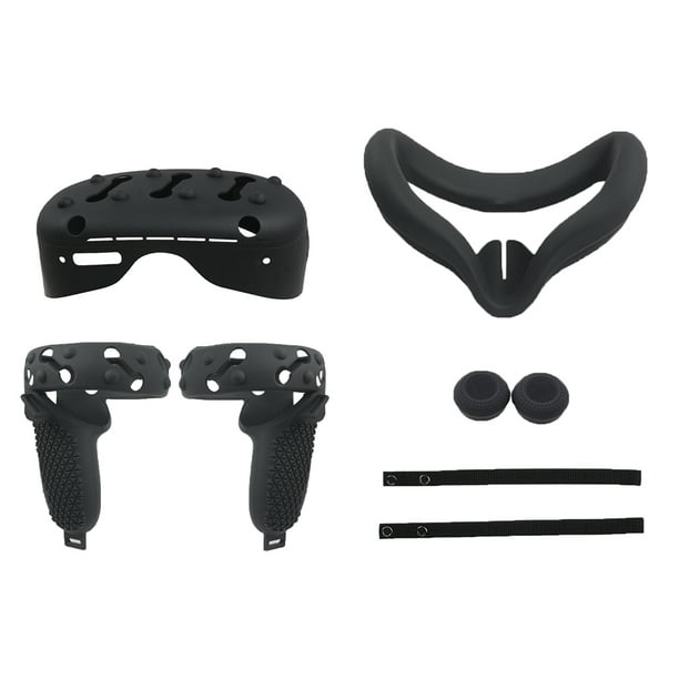 Kit de cubierta de silicona para Oculus Quest 2, carcasa de controlador  táctil VR, tapa de