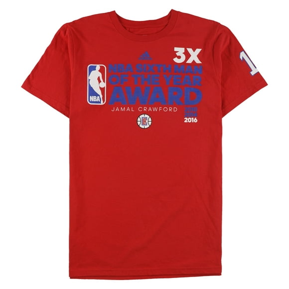 adidas jamal crawford  camiseta gráfica para hombre color rojo pequeña adidas camiseta gráfica
