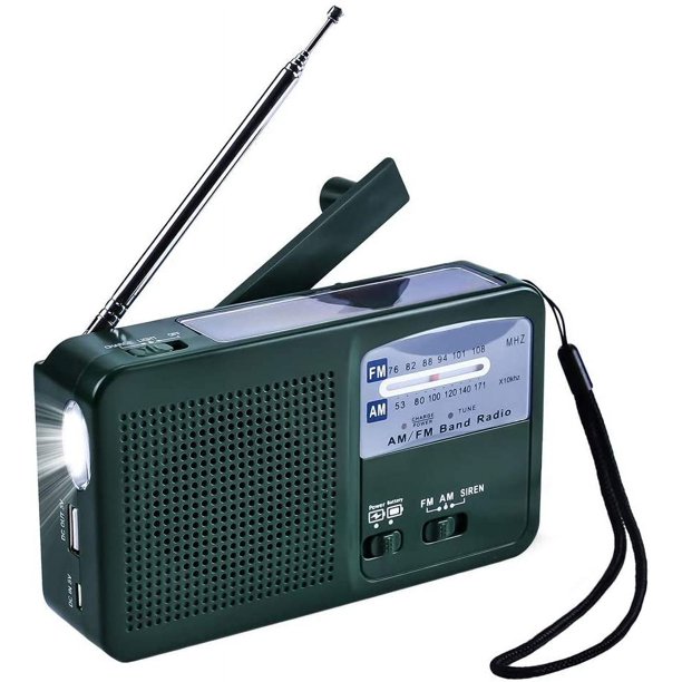 Radio - Radio de emergencia Radio de manivela multifunción Radio